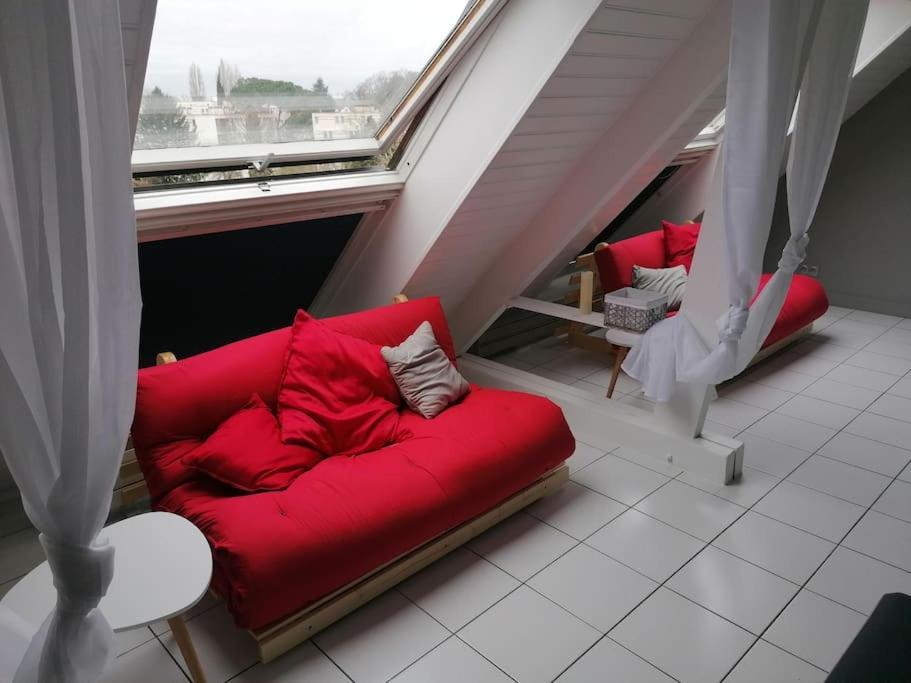 Superbe Loft 90M² Proche Parc Expo Nantes Apartment Exterior photo