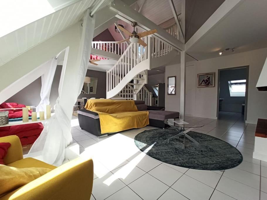 Superbe Loft 90M² Proche Parc Expo Nantes Apartment Exterior photo