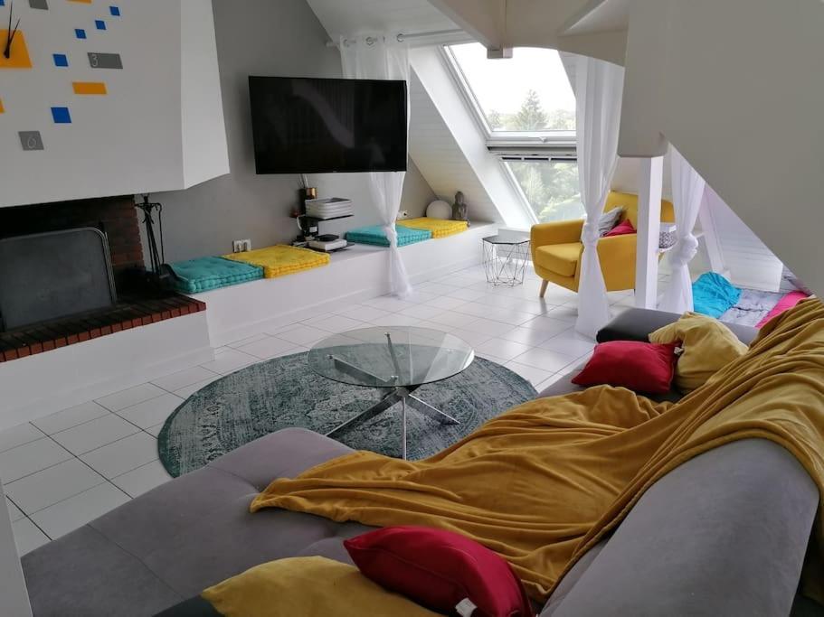 Superbe Loft 90M² Proche Parc Expo Nantes Apartment Exterior photo